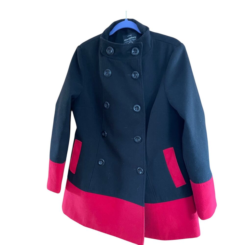 Atmosphere Red and Black Coat